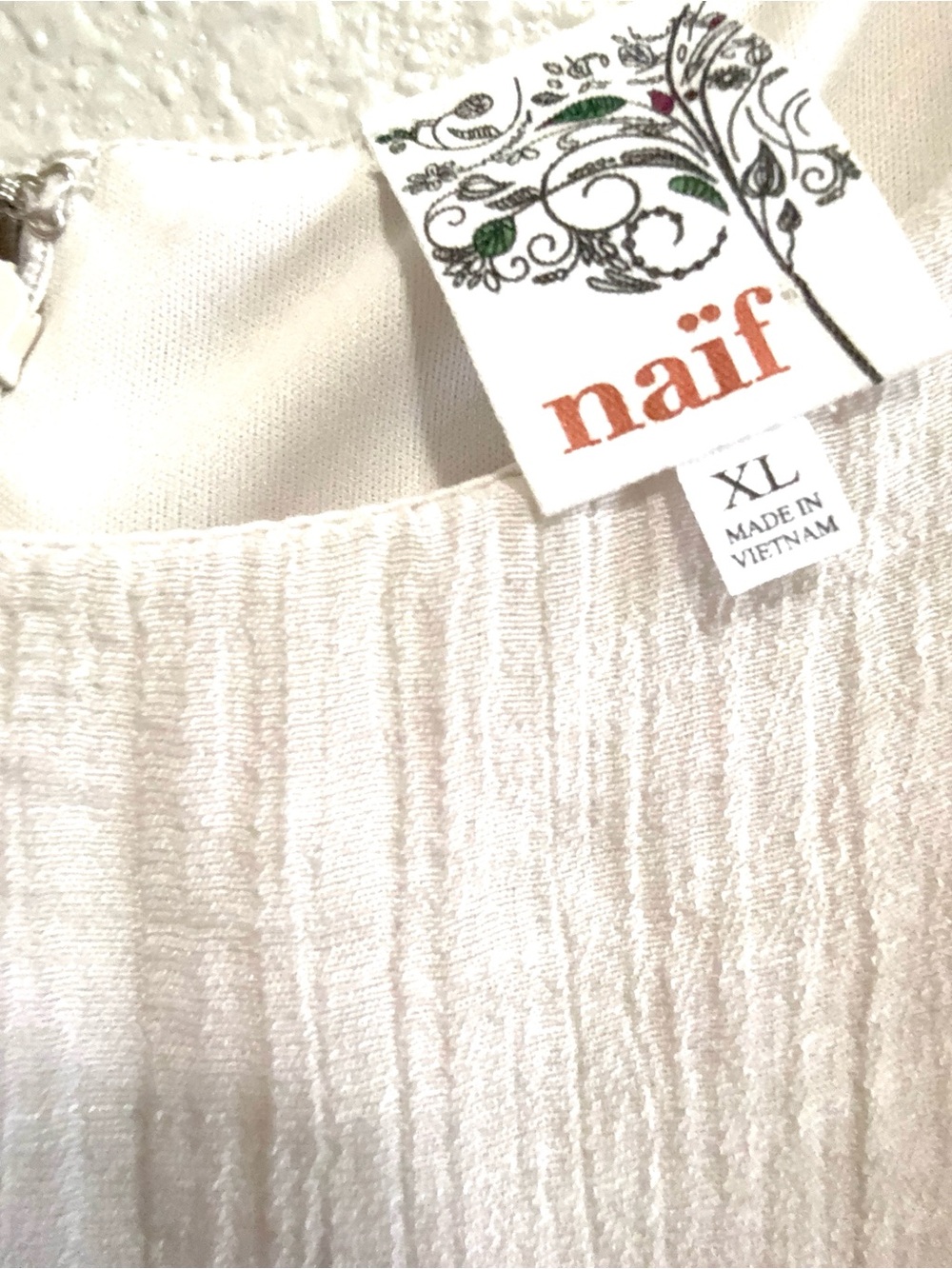 NAIF Beige Sleeveless Wide-Leg Jumpsuit - Picture 3 of 7